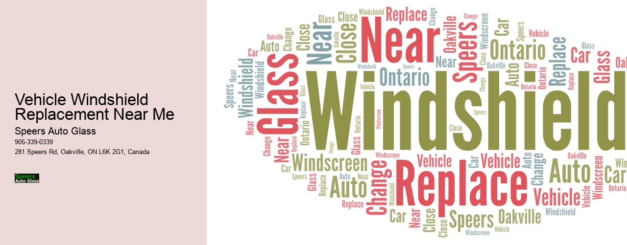 Vehicle Windshield Replacement Near Me
